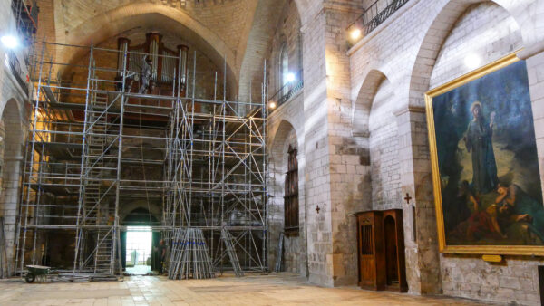 echafaudage_abbatiale_souillac